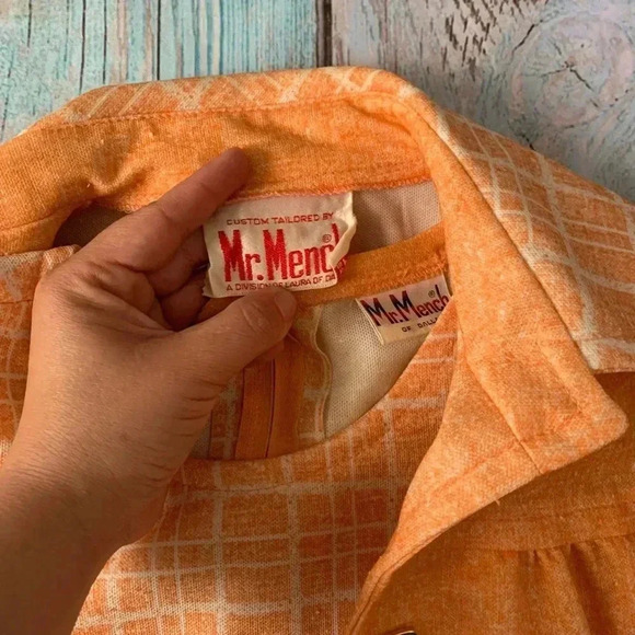 Mr. Mench Vintage 1970s two piece jacket and midi dress set - Picture 4 of 11